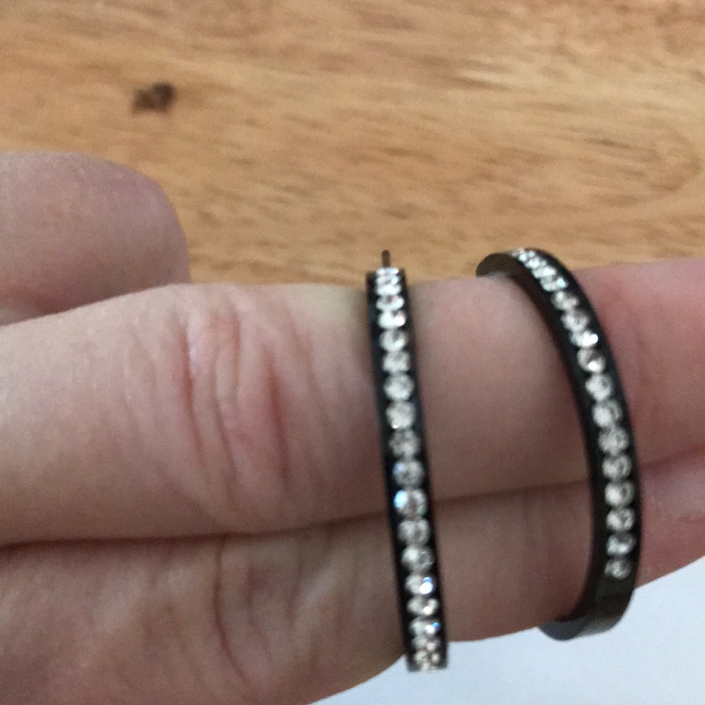 Hoop earrings
